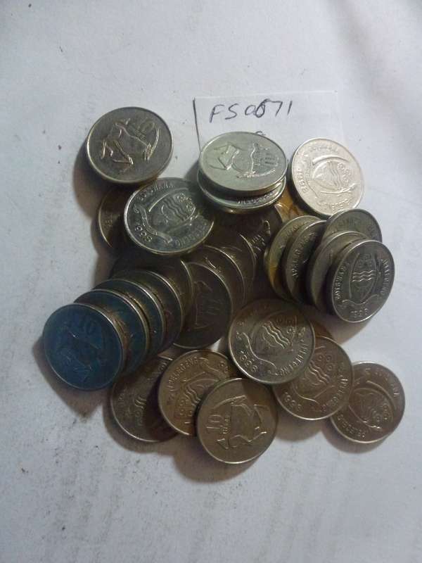 1998 Botswana 10 thebe