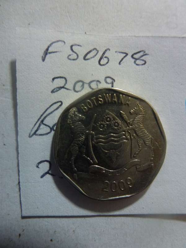 2009 Botswana 25 thebe