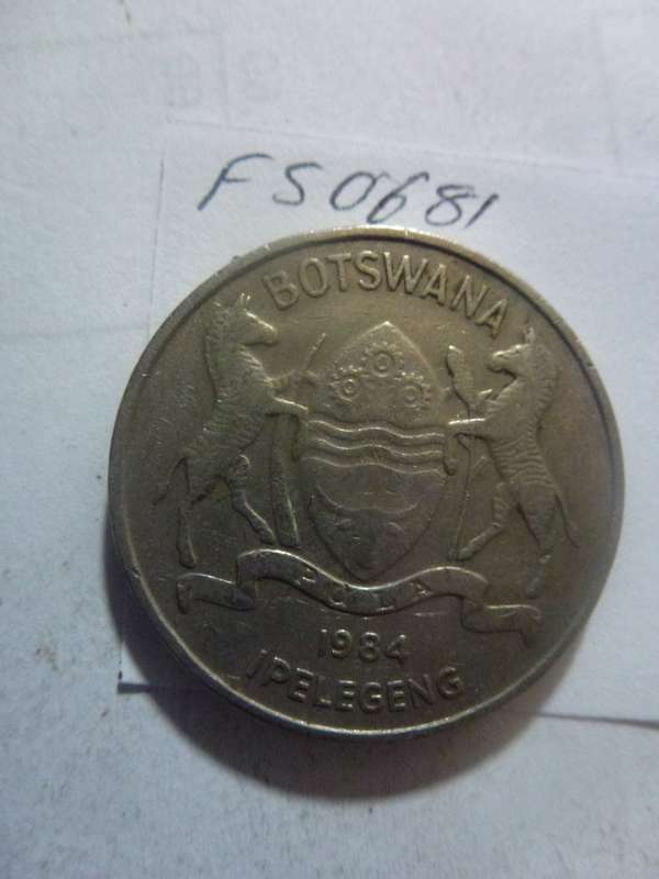 1984 Botswana 50 thebe