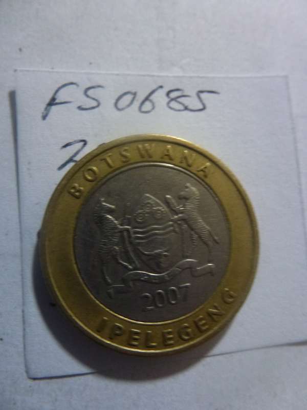2007 Botswana 5 pula