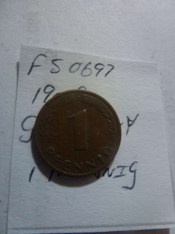 1949 Germany 1 pfennig