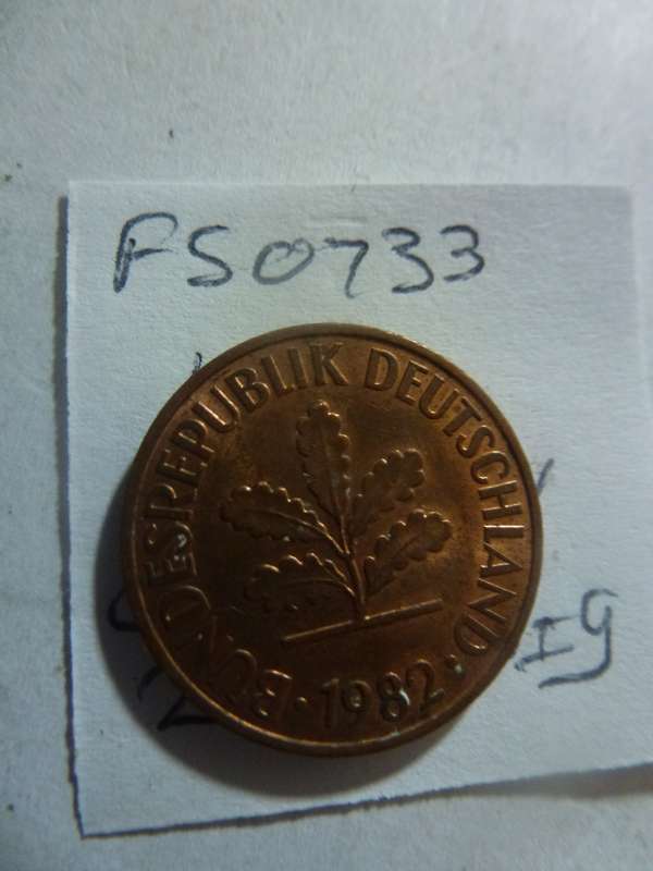 1982 Germany 2 pfennig