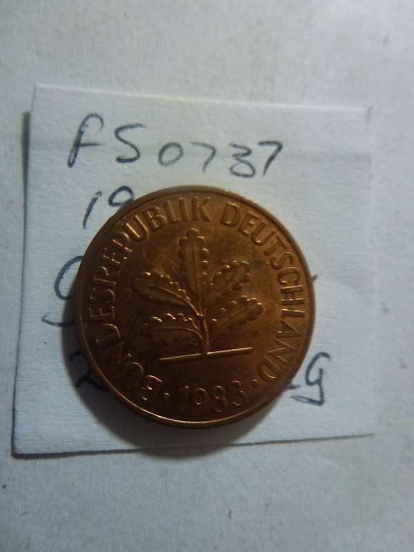 1983 Germany 2 pfennig