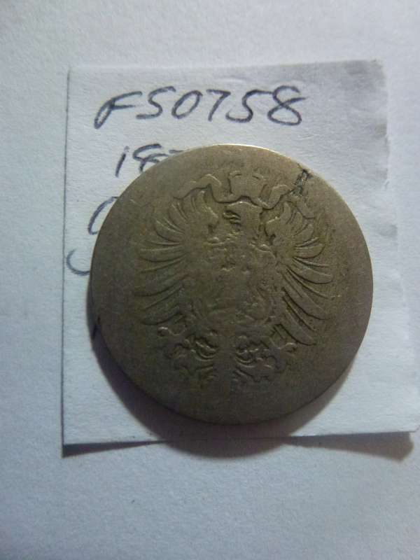 1875 Germany 10 pfennig