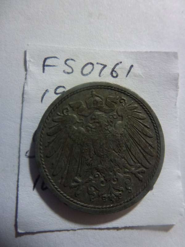 1919 Germany 10 pfennig