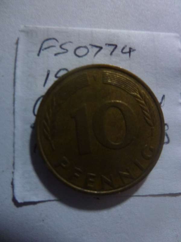 1976 Germany 10 pfennig