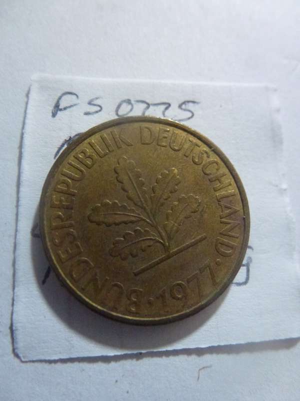 1977 Germany 10 pfennig