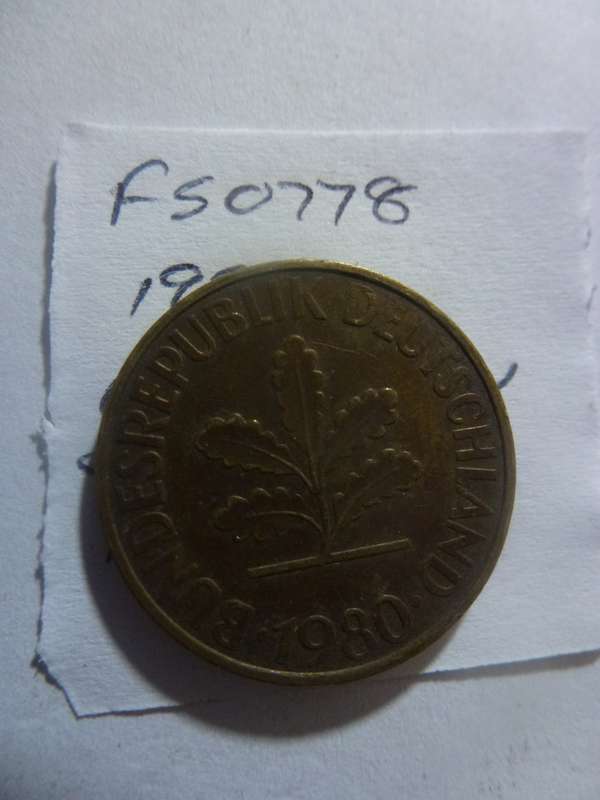 1980 Germany 10 pfennig