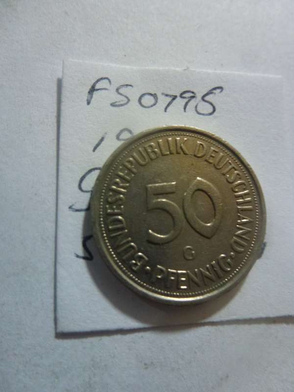 1976 Germany 50 pfennig