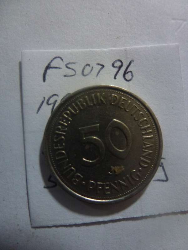 1982 Germany 50 pfennig