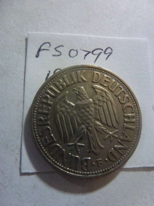 1950 Germany 1 deutsche mark