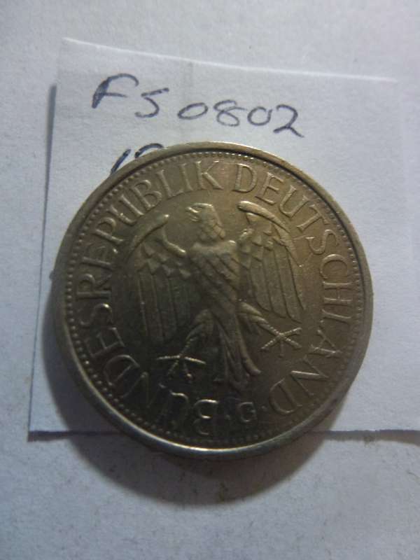 1977 Germany 1 deutsche mark