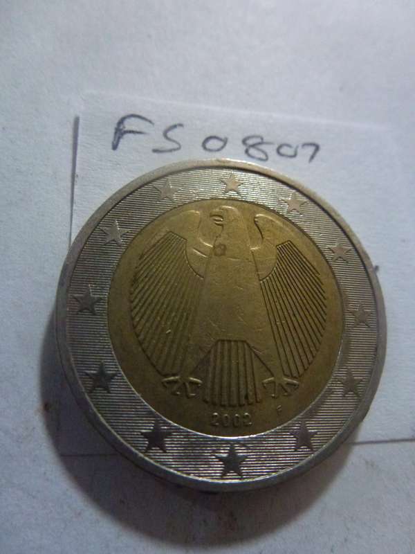 2002 Germany 2 euro