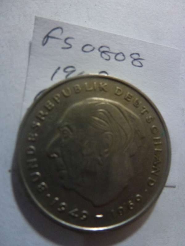 1971 Germany 2 deutsche mark