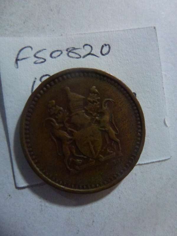 1974 Rhodesia 1 cent