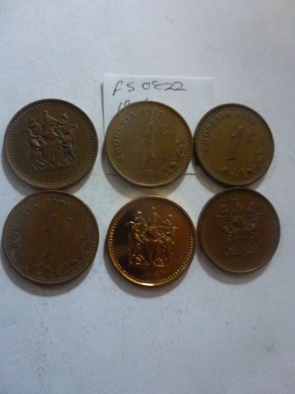 1976 Rhodesia 1 cent