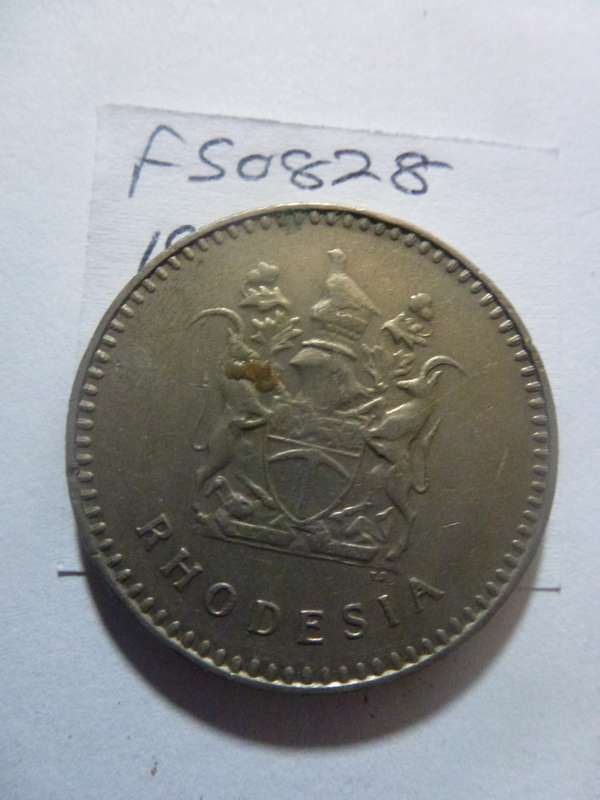 1977 Rhodesia 20 cent