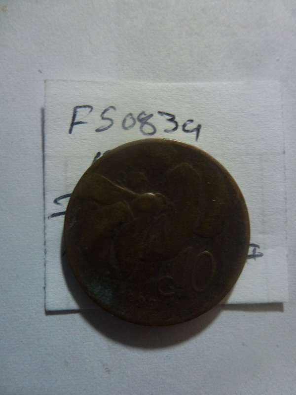 1925 Italy 10 centesimi