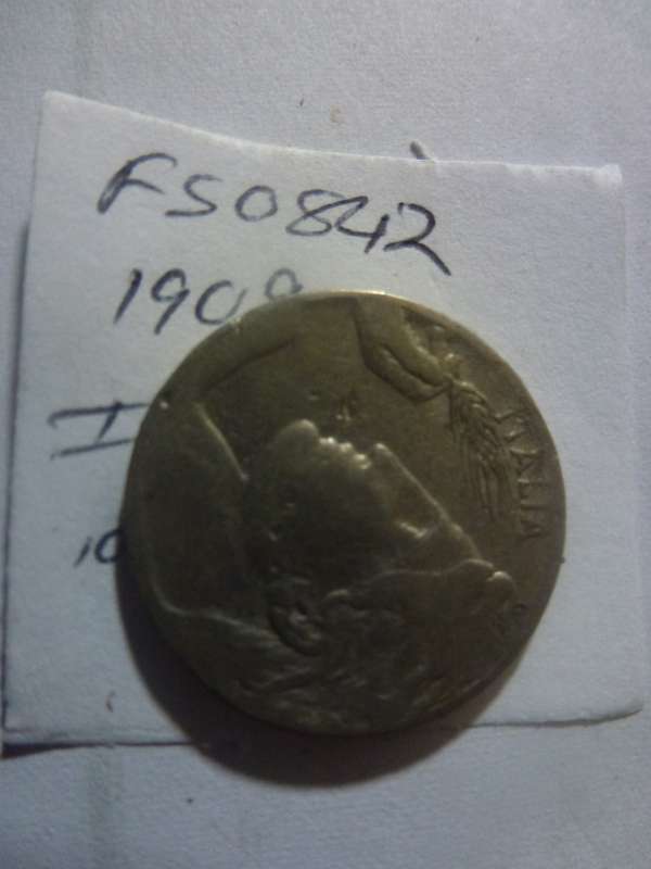 1909 Italy 20 centesimi