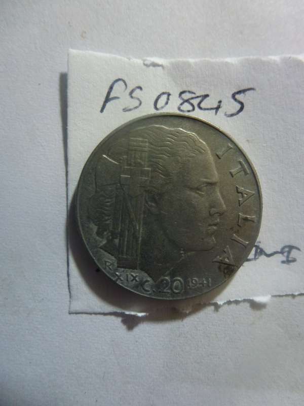 1941 Italy 20 centesimi