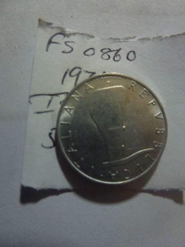 1971 Italy 5 lira