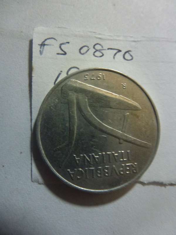 1975 Italy 10 lira