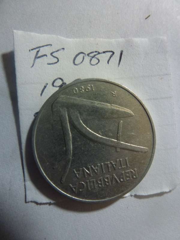 1980 Italy 10 lira