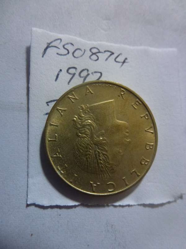 1992 Italy 20 lira