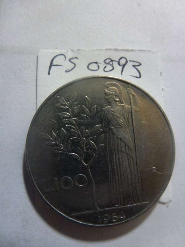 1964 Italy 100 lira
