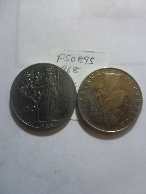 1968 Italy 100 lira