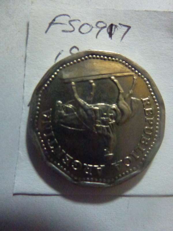 1963 Argentina 10 peso