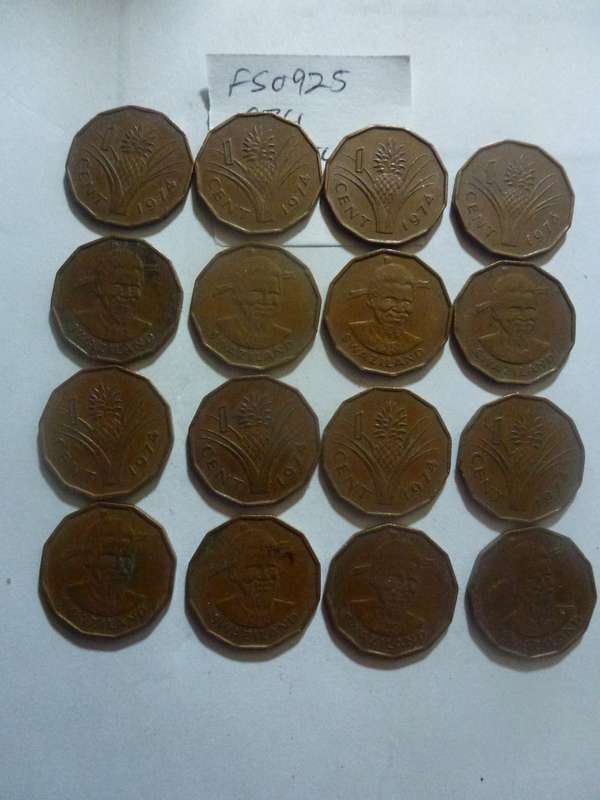 1974 Swaziland 1 cent