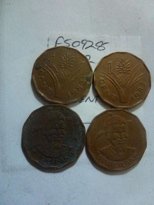 1982 Swaziland 1 cent