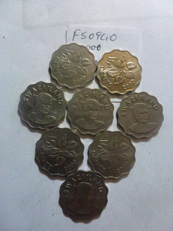 2000 Swaziland 5 cent