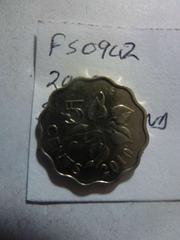 2010 Swaziland 5 cent