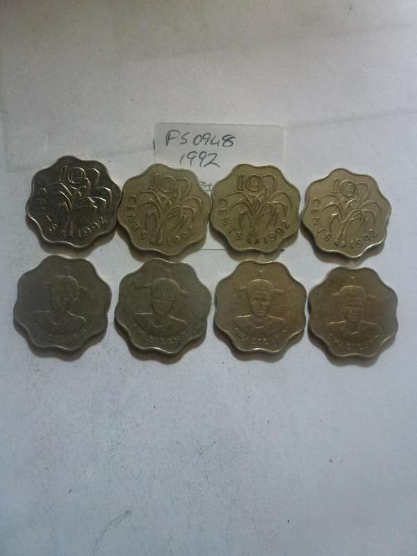 1992 Swaziland 10 cent
