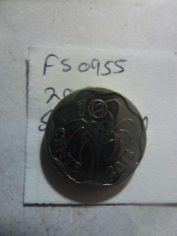 2015 Swaziland 10 cent