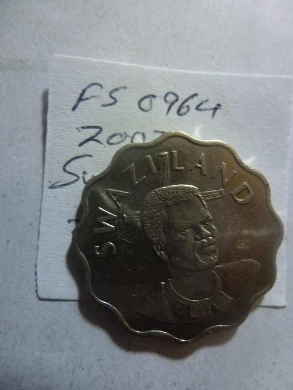 2002 Swaziland 20 cent