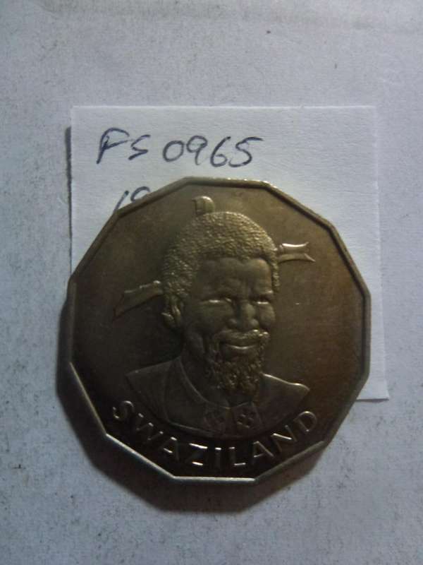 1974 Swaziland 50 cent