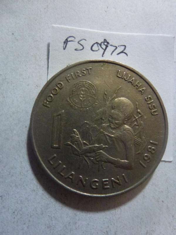 1981 Swaziland 1 lilangeni