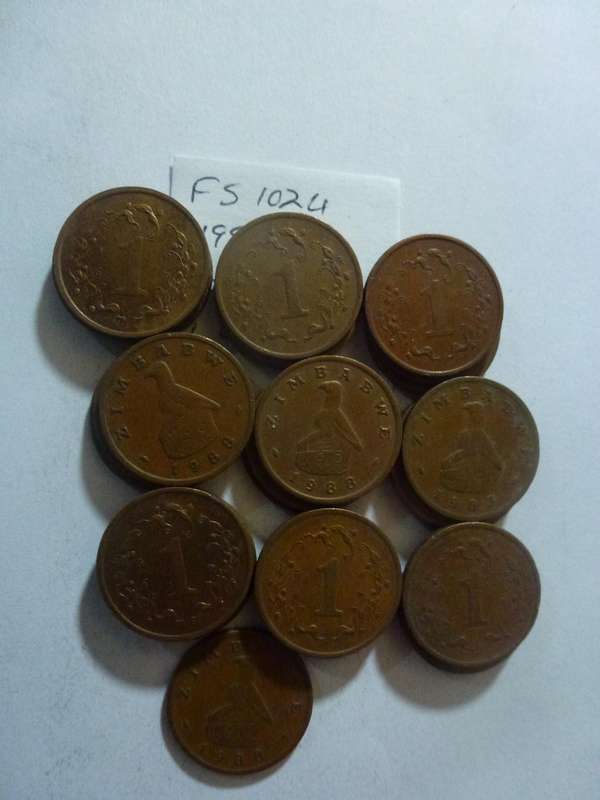 1988 Zimbabwe 1 cent
