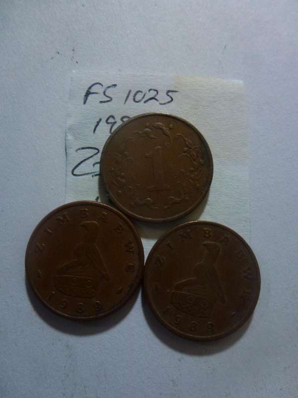 1989 Zimbabwe 1 cent