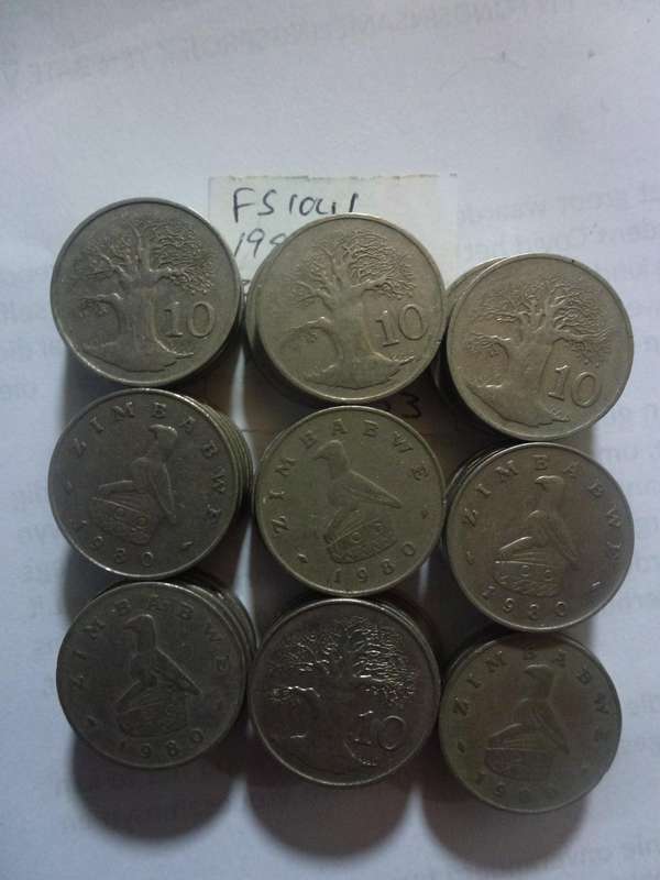 1980 Zimbabwe 10 cent