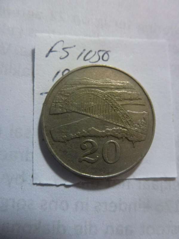 1983 Zimbabwe 20 cent