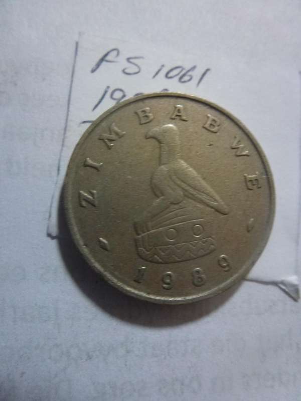1989 Zimbabwe 50 cent