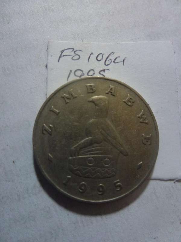 1995 Zimbabwe 50 cent