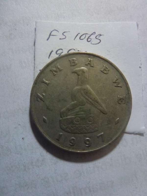 1997 Zimbabwe 50 cent