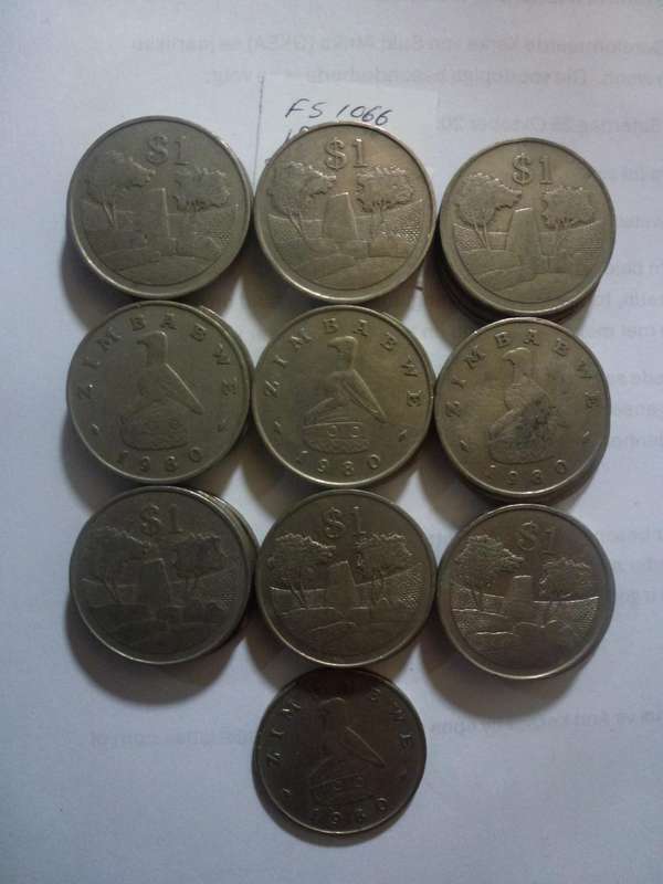 1980 Zimbabwe 1 dollar