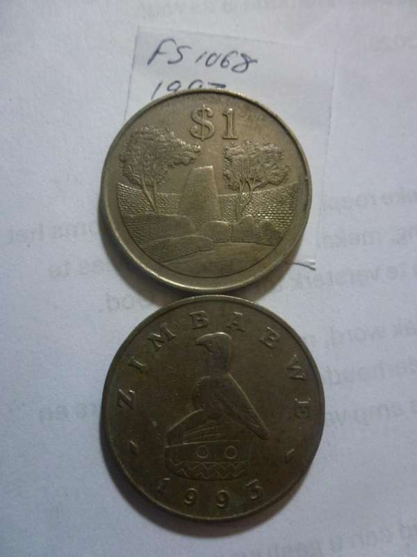 1993 Zimbabwe 1 dollar