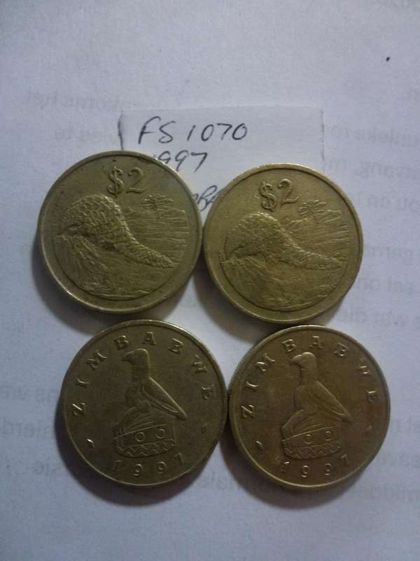 1997 Zimbabwe 2 dollar